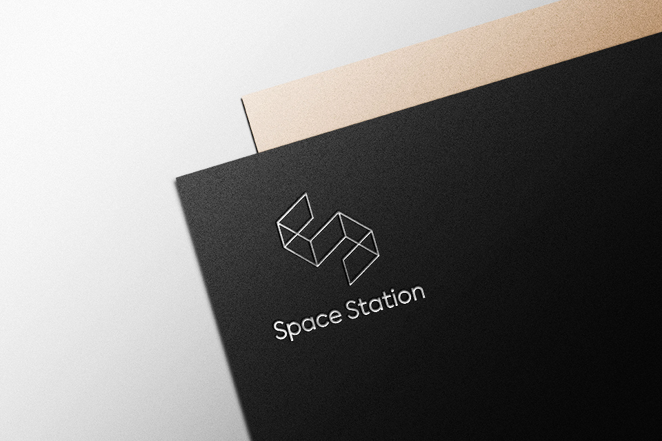 Space Station Logo Design
